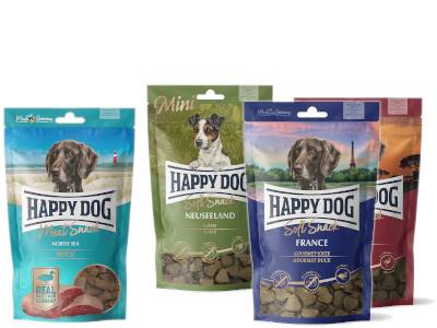 produktová řada Happy Dog Snack